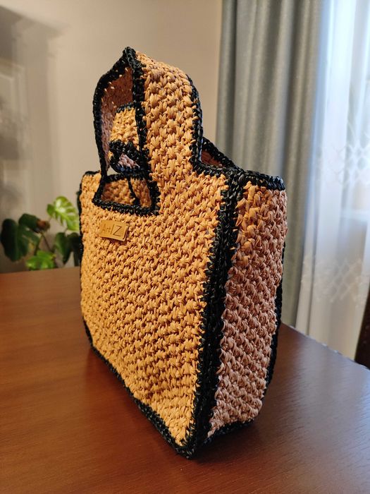 Torba szydełkowa, crochet bag, boho style