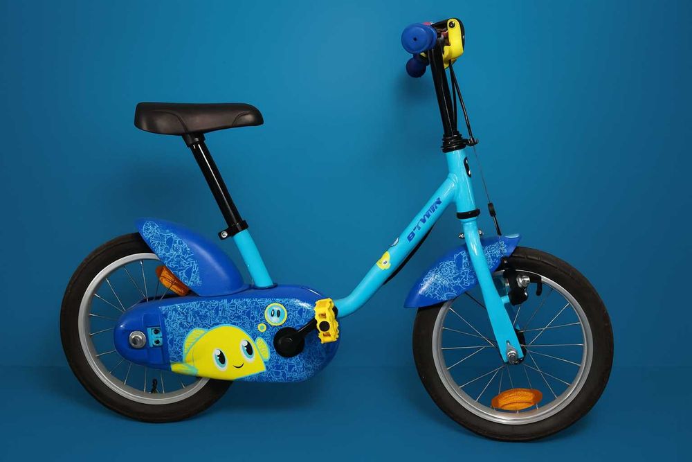 Bicicleta 500 Ocean B'TWIN 14" 3-5 anos