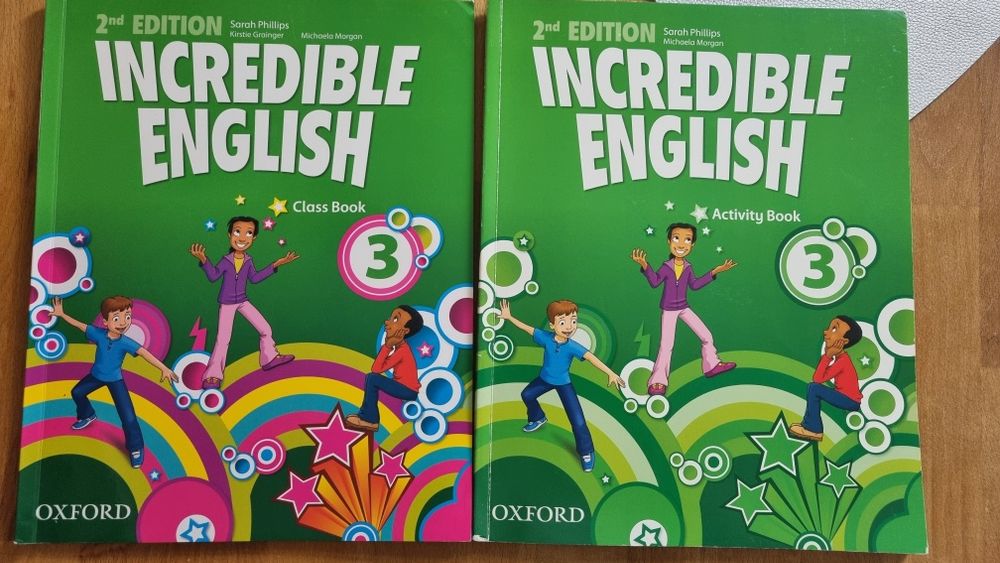 Incredible English 3 Class Book + Activity Book Podręcznik +  Zeszyt ćwiczeń komplet J. Angielski  Oxford