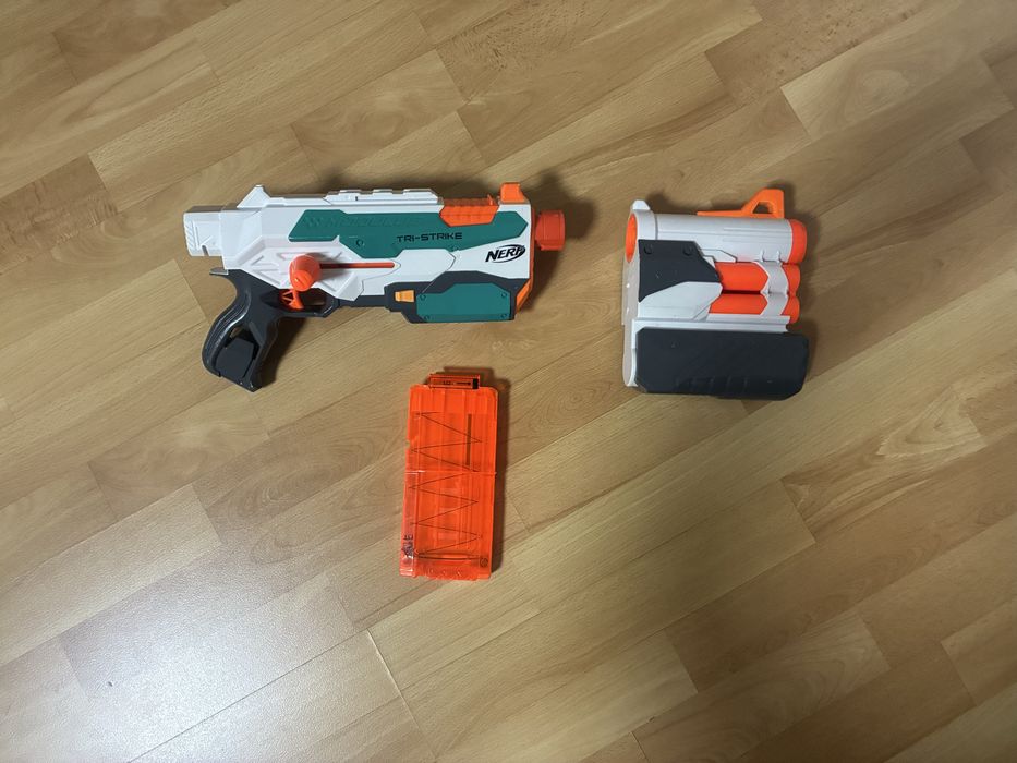 Бластер автомат Nerf Modulus Tri-Strike оригінал
