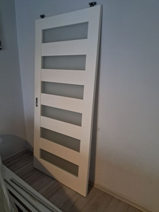 Drzwi 3szt wewnętrzne 2szt  przsuwne  L i P - 94,5cm/203cm