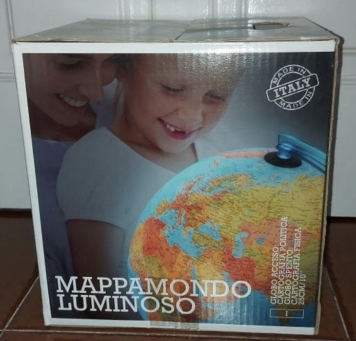 Globo Mappamondo luminoso completo...