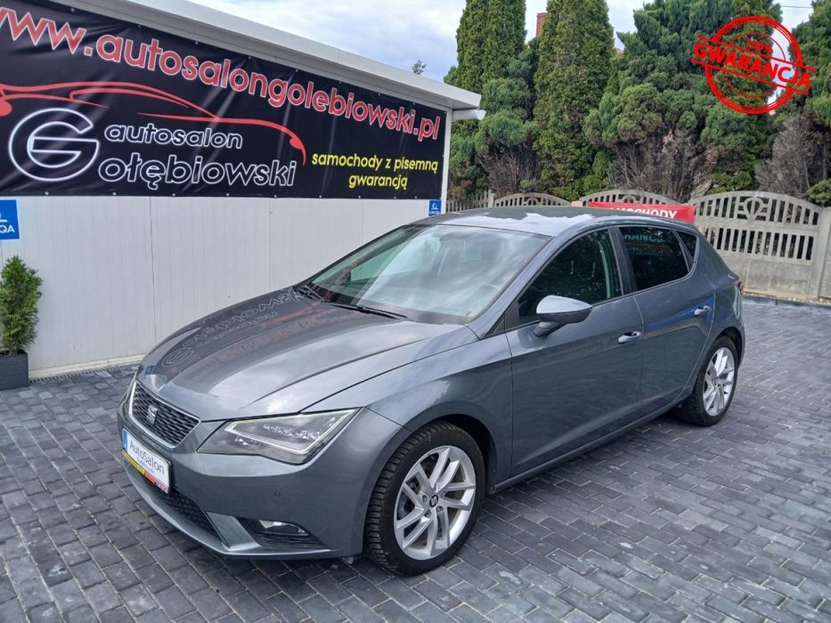 Seat Leon Kubełki Parktronik Klimatyzacja Alufelgi ZADBANY
