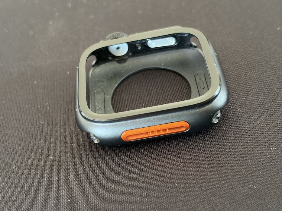 Protecao em metal para Apple watch 45mm para series 9/8/7
