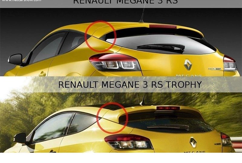 ADIÇÃO DE AILERON PARA RENAULT MEGANE 3 RS TROPHY VERSION 2011-2015