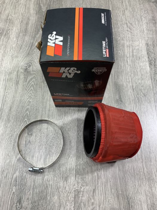 Фільтер нульовик з чохлом K/N 89мм новий