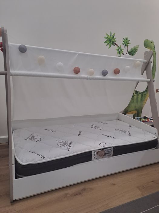 Cama Infantil Montessori com Colchão