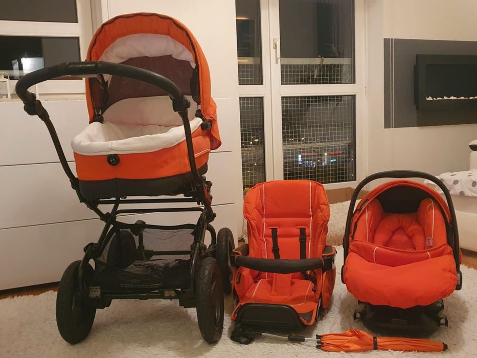 Wielofunkcyjny wózek Bebecar 3w1.