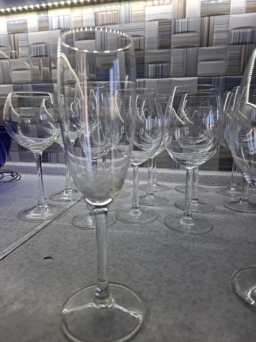 Бокалы для вина, коньяка, шампанского