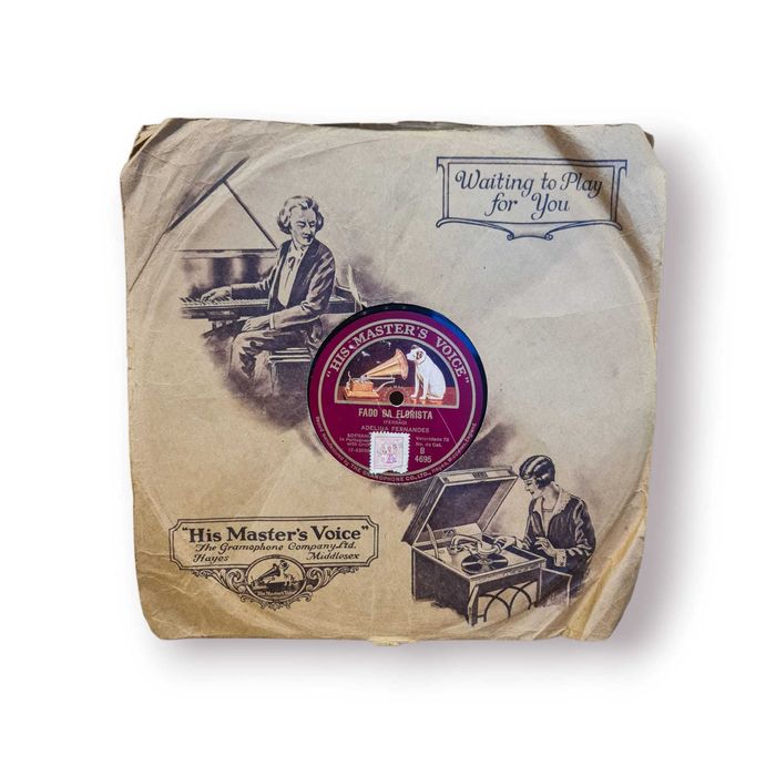 Disco 78 RPM “His Master’s Voice” – Adelina Fernandes