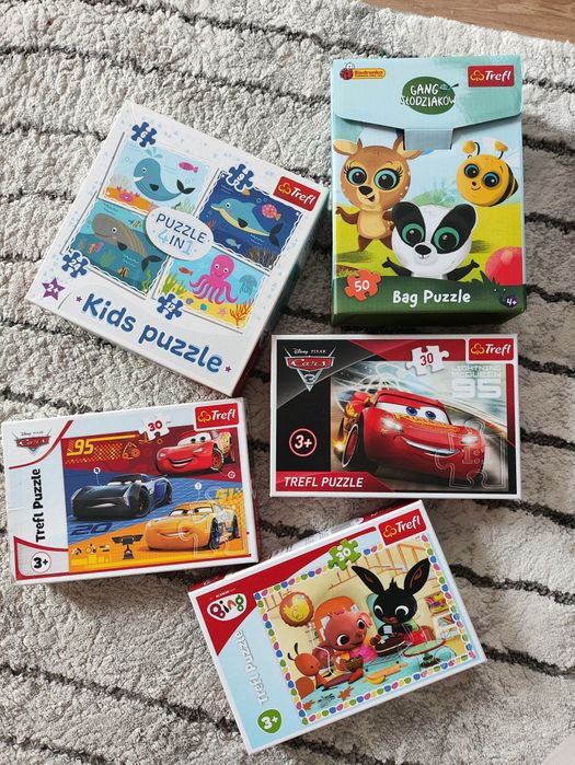 Puzzle 2, 3, 4+ kompletne