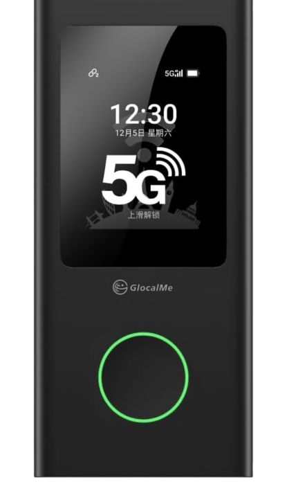 GlocalMe U50 Numen Air 5G Mobile WiFi Hotspot Router