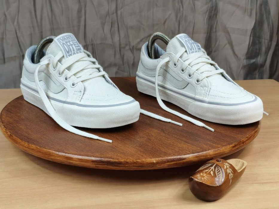Buty Trampki r. 36 Vans UltraCush z haftowaną palmą na pięcie damskie canvas