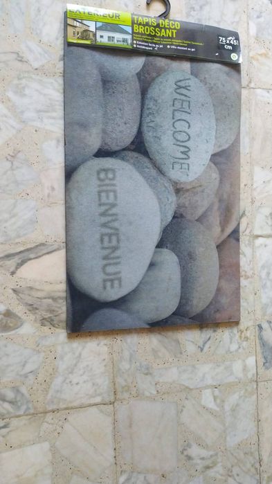 Tapetes de entrada novos