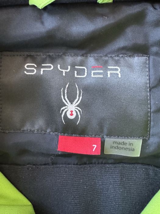 Spodnie kurtka narciarska Spyder 7 lat 122