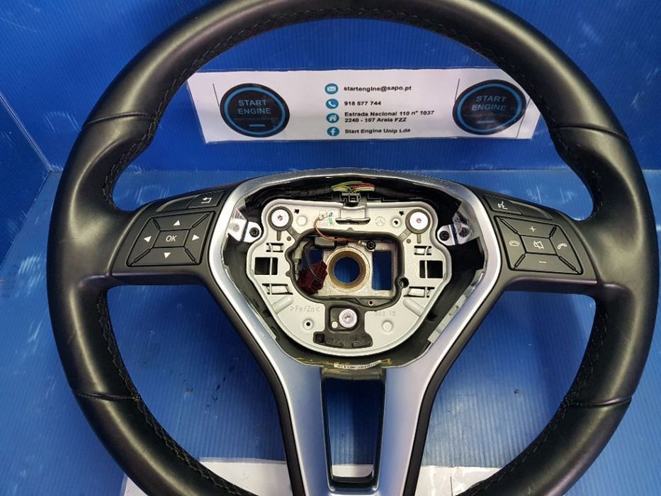 Volante Mercedes Classe A W176 Classe C W204 Classe E W207 sem airbag