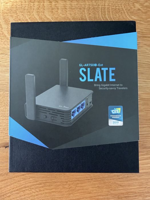 GL.iNET Slate GL-AR750S-Ext router podróżny VPN + etui