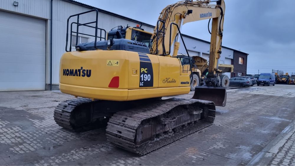 Экскаватор Komatsu PC 190 LC , болотная гусенница