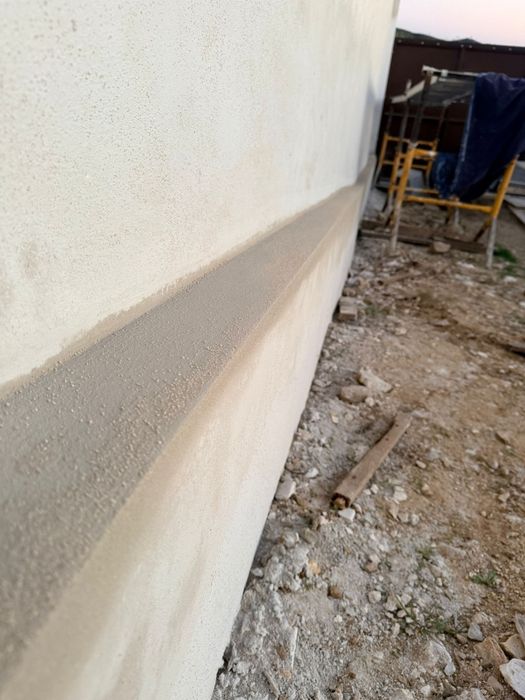 Revestimento - REBOCO PROJETADO  e estuque