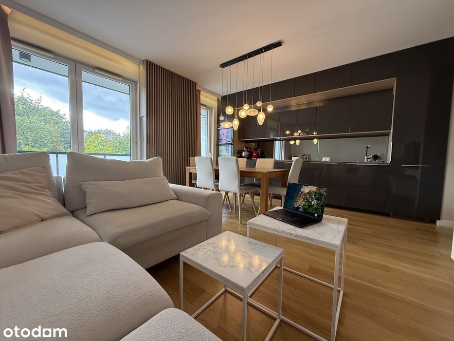 Luksusowy apartament 86 m² przy Lesie Bielańskim | 2 min do metra
