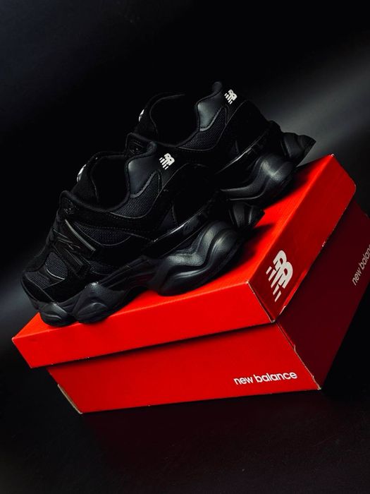 Кроссовки New Balance 9060 Осень 2026 кожаные НБ Ню баланс ну беланс N/B Осень черные кросовки Мужские Нью Баланс Кроссовки Ню Баланс