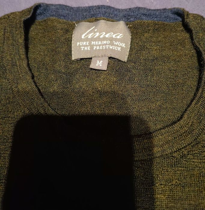 Sweter Linea r. M pure merino wool The Prestwick