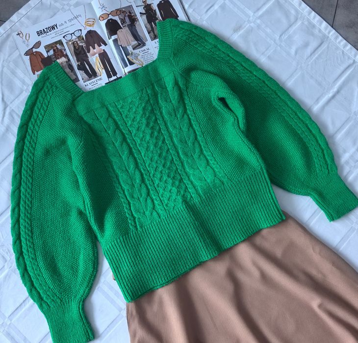 Efektowny sweter damski Next rozmiar S/M