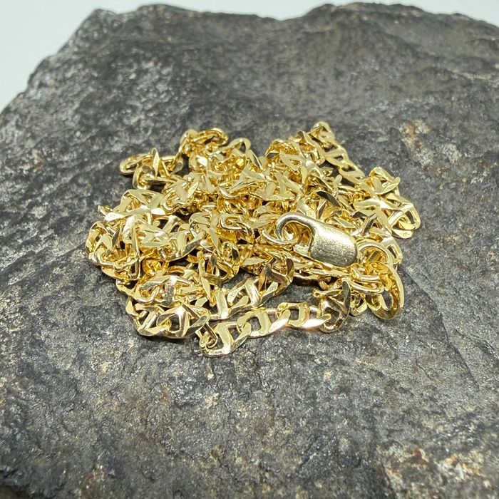 NOWY Złoty łańcuszek GUCCI - długość 55cm - waga 5.2g - próba 585