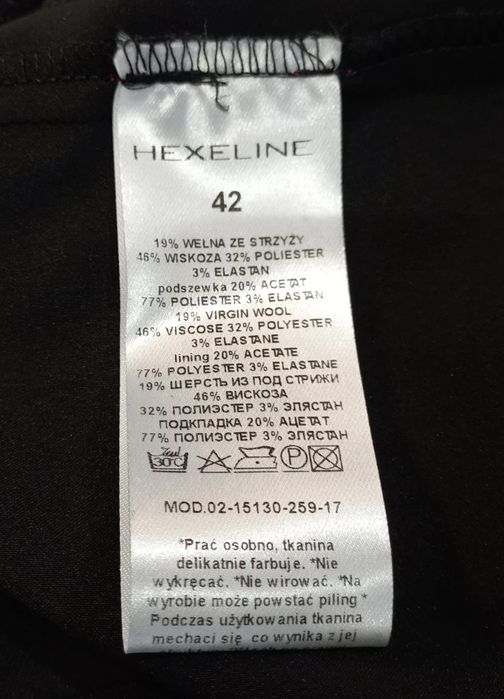 Sukienka HEXELINE r. 42