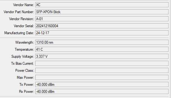 XPON GPON EPON (ONU у форм-факторі SFP SC-UPC)
