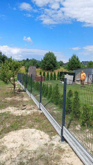 Ogrodzenia panel/Joniec montaż