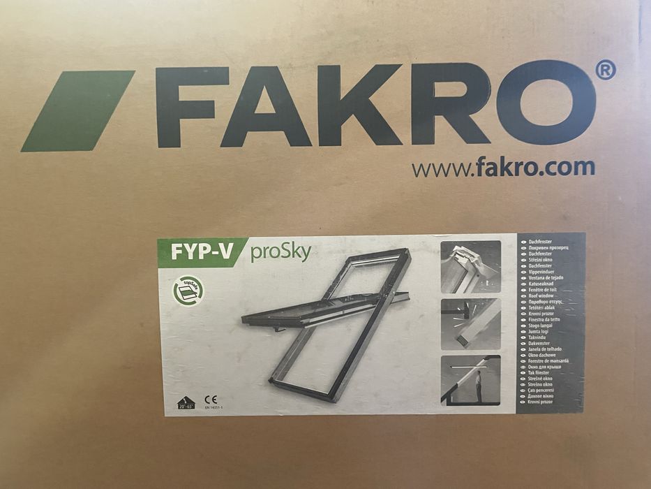Nowe okno dachowe 94x160 Fakro