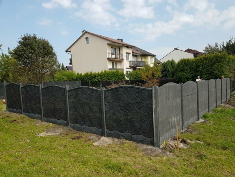 Ogrodzenia betonowe kompleksowo