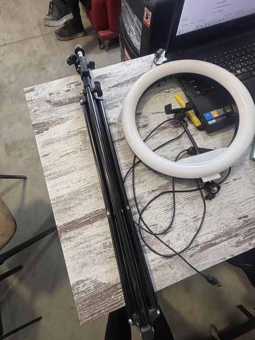 Штатив на 2м та кільцева LED лампа