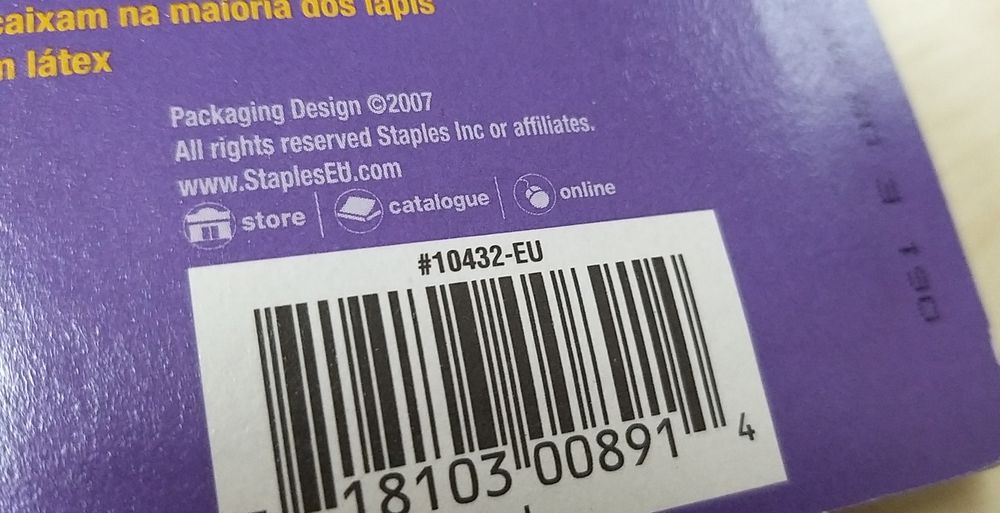 Borrachas capuz para lápis.