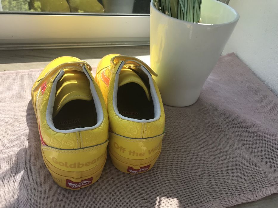 VANS x Haribo 5,5 oryginalne żółte trampki