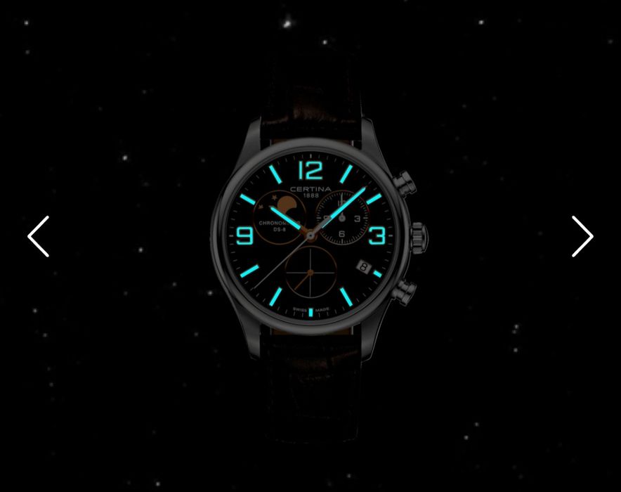 Годинник CERTINA DS-8 MOON PHASE C033.460.16.087.00