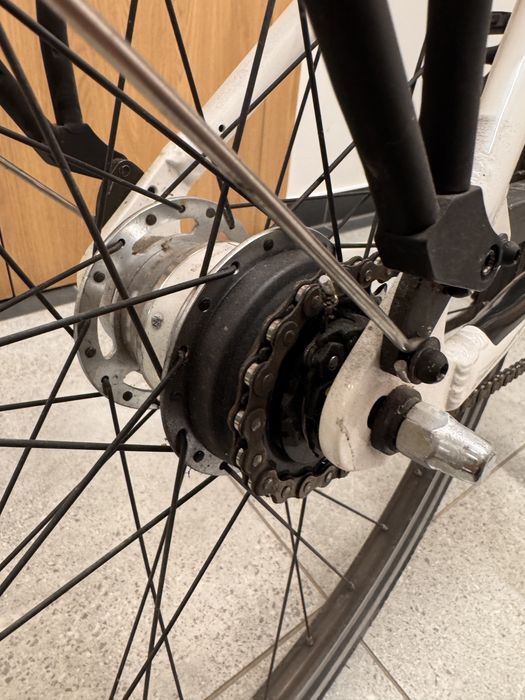 Pegasus Solero 28” – Shimano Nexus 8, amortyzator, dynamo, bagażnik