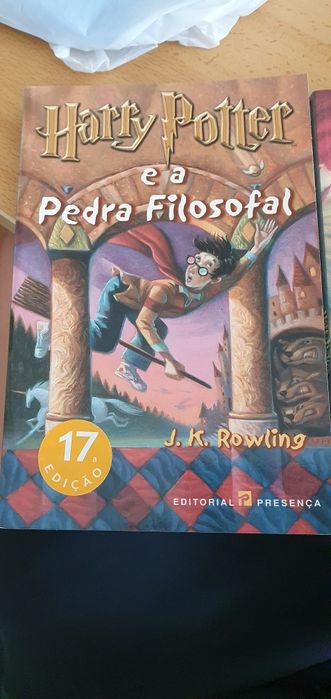 3 livros Harry Potter