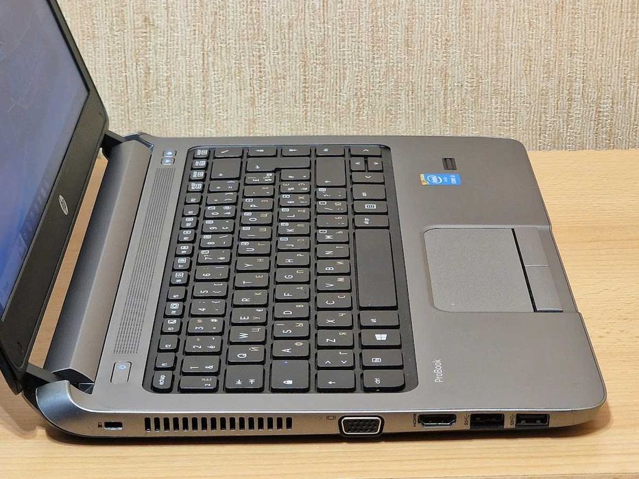 HP ProBook 430 G1 чотирьохядерний Core i3-4005U SSD 256 Батарея 5годин