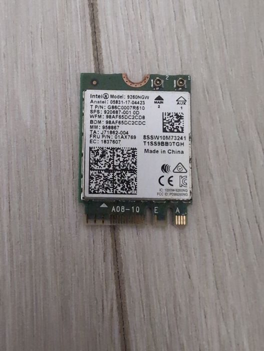 Karta sieciowa wifi Intel 9260