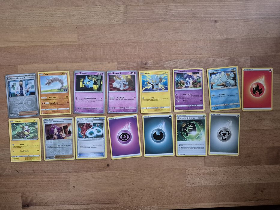 ORYGINALNE Karty Pokemon TCG - zestaw 15 szt. nr  21