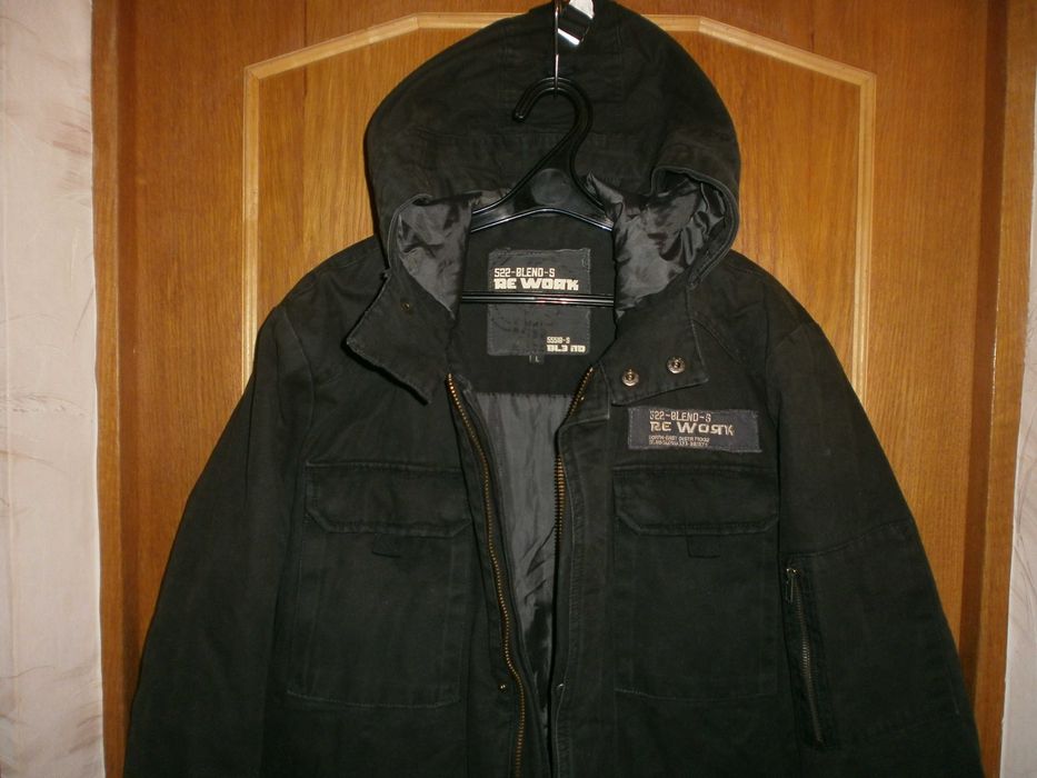 Куртка парка Parajumpers Injector, чёрная, разм. L, наш 52. ПОГ-62 см