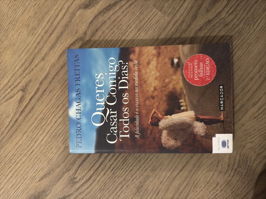 Livro queres casar comigo todos os dias