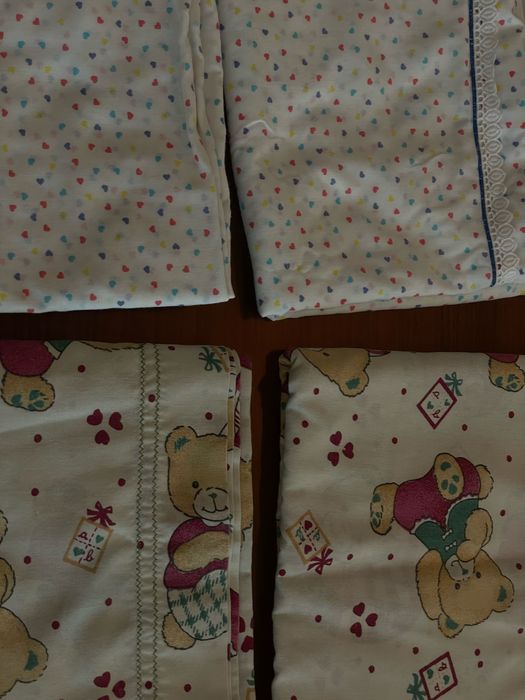 Lençois de cama de bebe