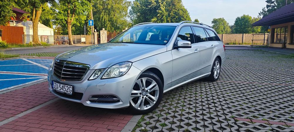 Mercedes-Benz Klasa E 1796 cm3 CGI 184 KM Avantgarde Navi Bezwypadkowy Super Stan