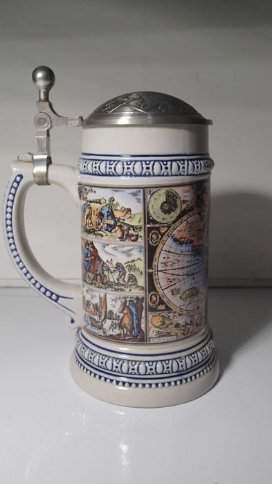 Canecas de cerveja em cerâmica
