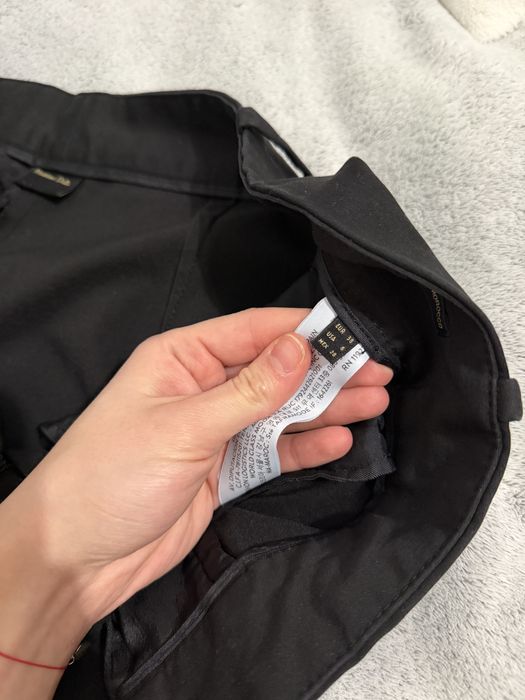 Czarne spodnie cargo Massimo Dutti, M