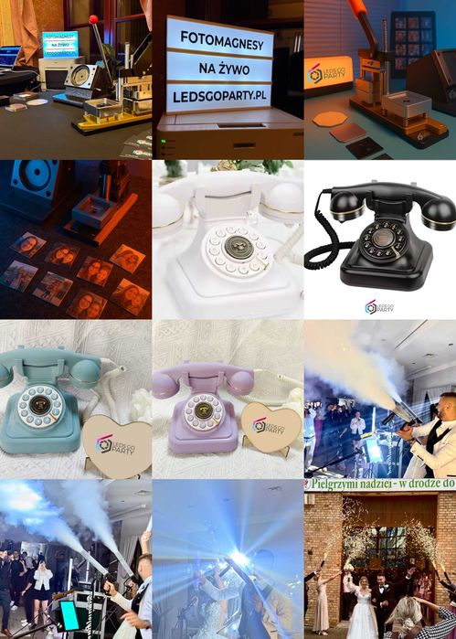 Fotobudka klasyczna / fotolustro VIP / Fotomagnesy / Fotobudka 360