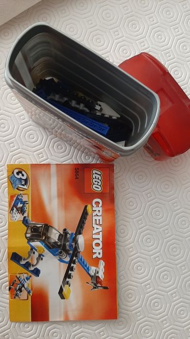 Lego Creator set 5864 Mini Helicóptero 3 em 1